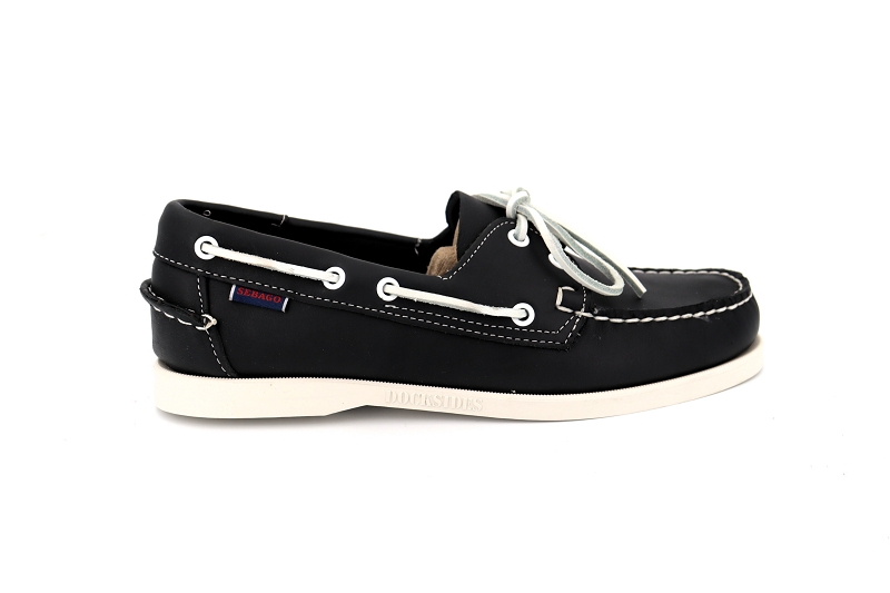 Sebago bateaux docksides portland bleu