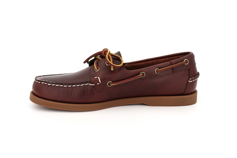 Sebago bateaux docksides portland waxed marron7015404_3