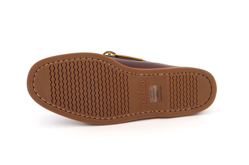 Sebago bateaux docksides portland waxed marron7015404_5