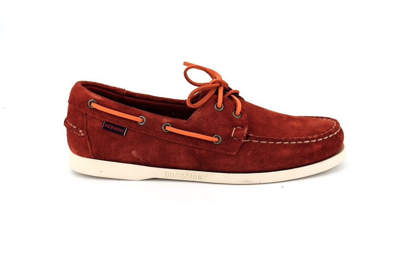 Sebago bateaux portland flesh out orange