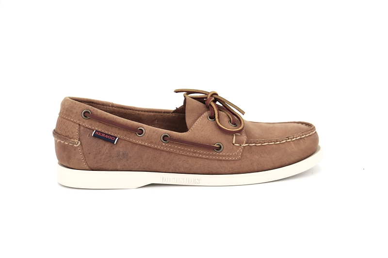 Sebago bateaux docksides crazy marron