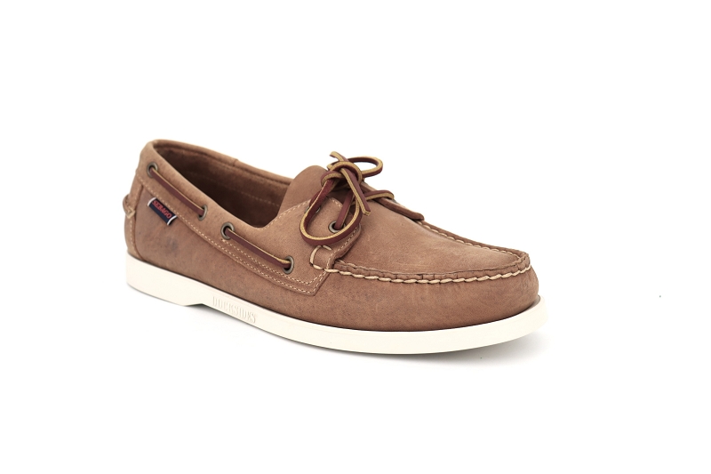 Sebago bateaux docksides crazy marron7015603_2