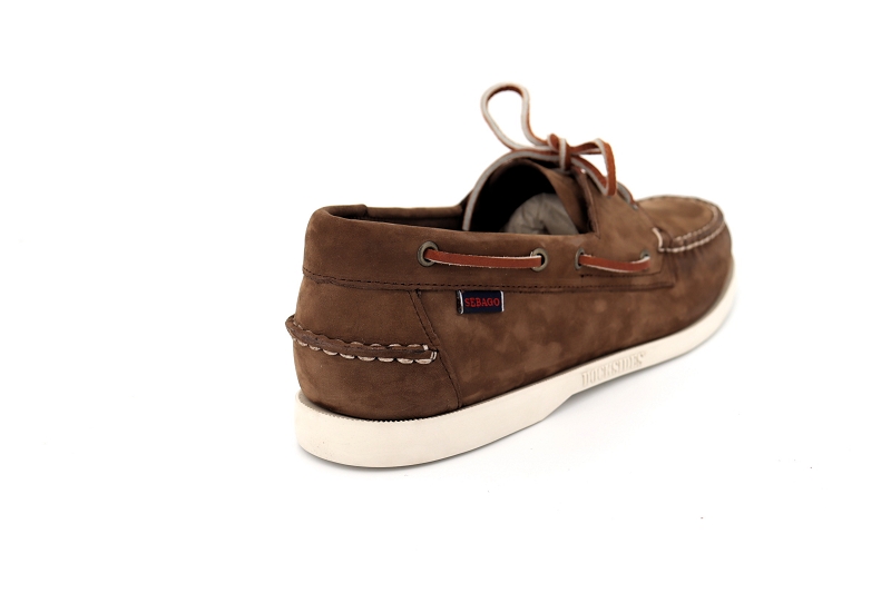 Sebago bateaux docksides nbk marron7015701_4