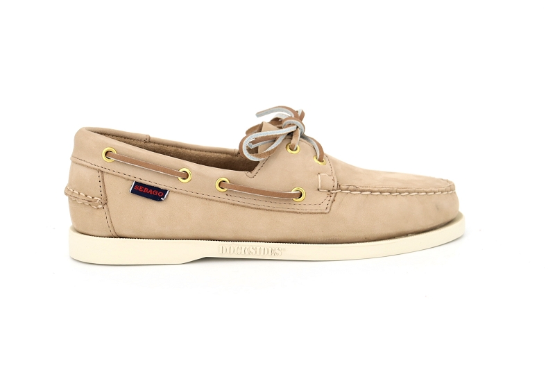 Sebago bateaux docksides nbk beige