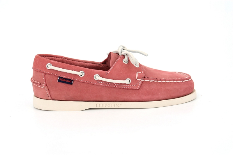 Sebago bateaux docksides nbk rose