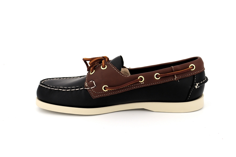 Sebago bateaux portland lea wax noir7015801_3