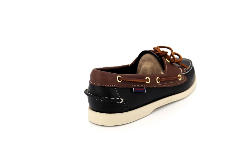 Sebago bateaux portland lea wax noir7015801_4