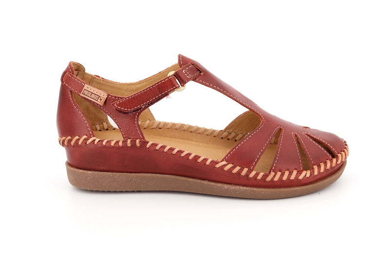 Pikolinos sandales nu pieds tico rouge