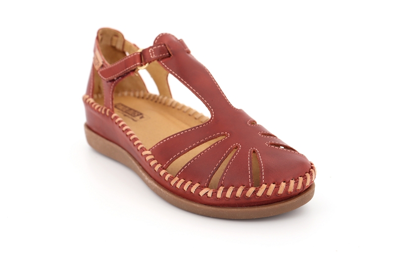 Pikolinos sandales nu pieds tico rouge7016501_2