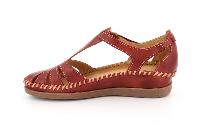 Pikolinos sandales nu pieds tico rouge7016501_3