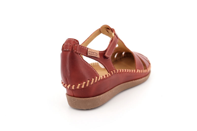 Pikolinos sandales nu pieds tico rouge7016501_4