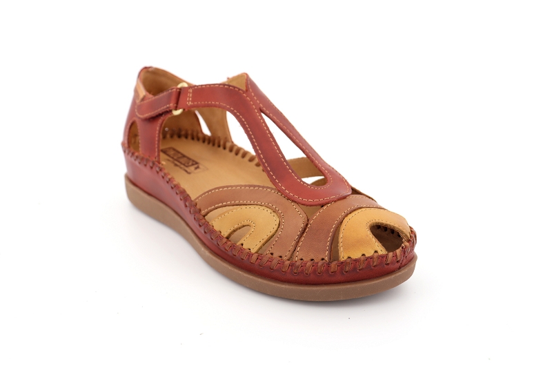 Pikolinos sandales nu pieds nel rouge7016603_2