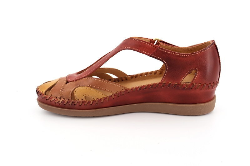 Pikolinos sandales nu pieds nel rouge7016603_3