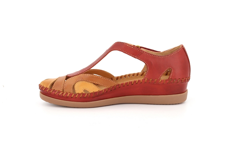 Pikolinos sandales nu pieds nel rouge7016603_3