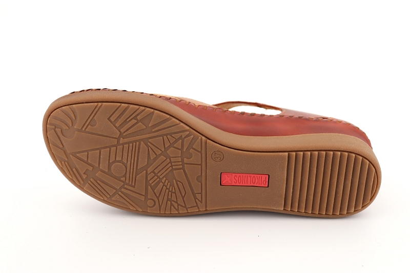 Pikolinos sandales nu pieds nel rouge7016603_5