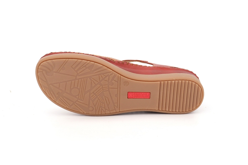 Pikolinos sandales nu pieds nel rouge7016603_5