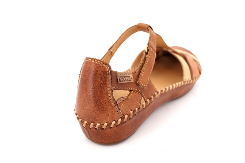 Pikolinos sandales nu pieds pegas marron7016702_4