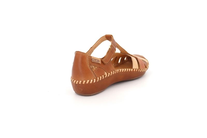Pikolinos sandales nu pieds pegas marron7016702_4