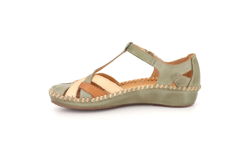 Pikolinos sandales nu pieds pegas vert7016704_3