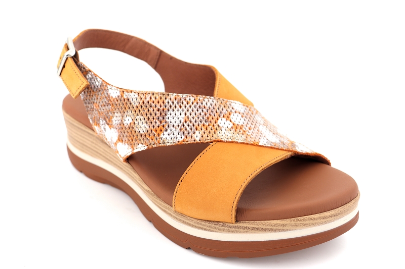 Paula urban sandales nu pieds celina orange7017601_2