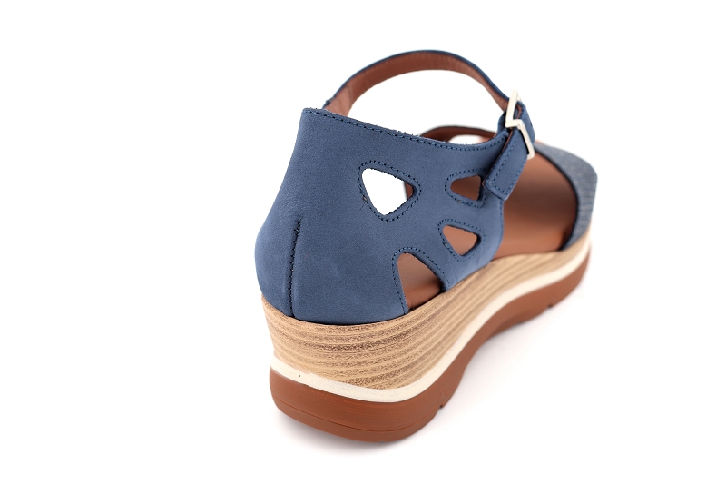 Paula urban sandales nu pieds doro bleu7017701_4