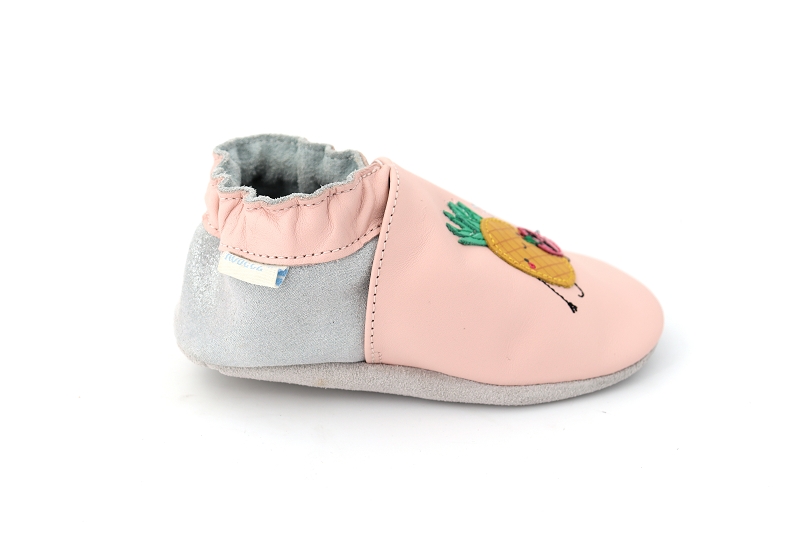 Robeez chaussons pantoufles holidays fruits rose