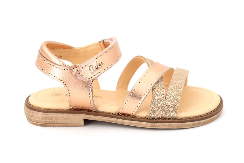 Aster sandales nu pieds tessia rose