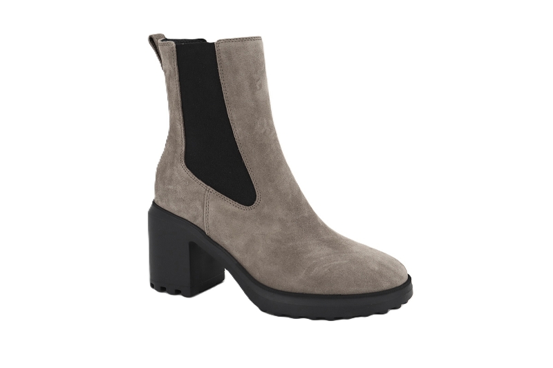 Hogan boots et bottines h724 chelsea marron7060701_2
