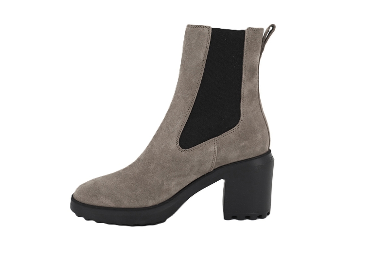 Hogan boots et bottines h724 chelsea marron7060701_3