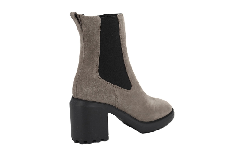 Hogan boots et bottines h724 chelsea marron7060701_4