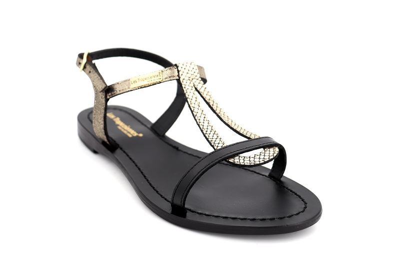 Les tropeziennes sandales nu pieds hamablak noir7202601_2