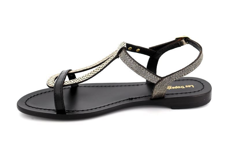 Les tropeziennes sandales nu pieds hamablak noir7202601_3