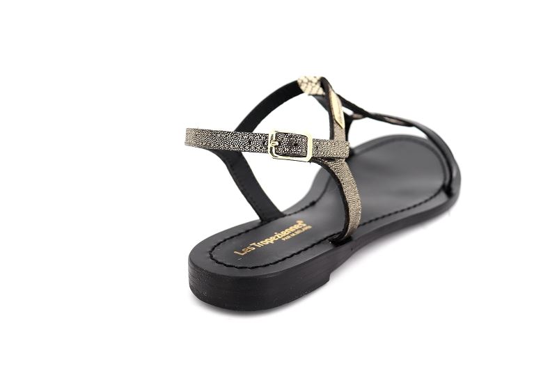 Les tropeziennes sandales nu pieds hamablak noir7202601_4