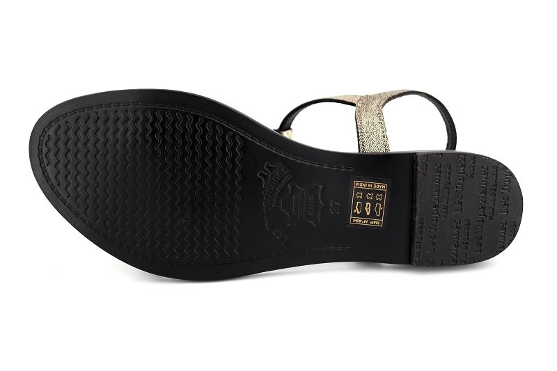 Les tropeziennes sandales nu pieds hamablak noir7202601_5