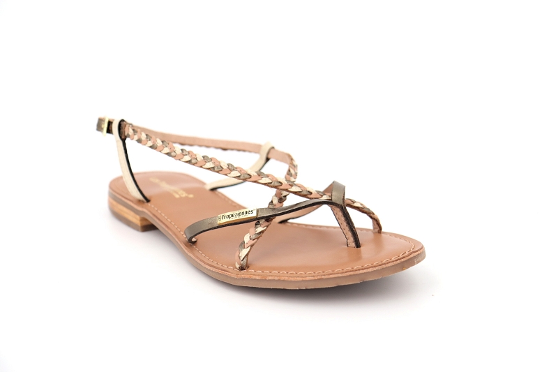 Les tropeziennes sandales nu pieds monatres beige7203802_2