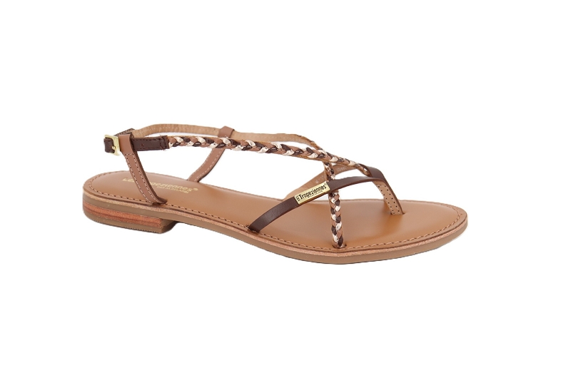 Les tropeziennes sandales nu pieds monatres marron7203803_2