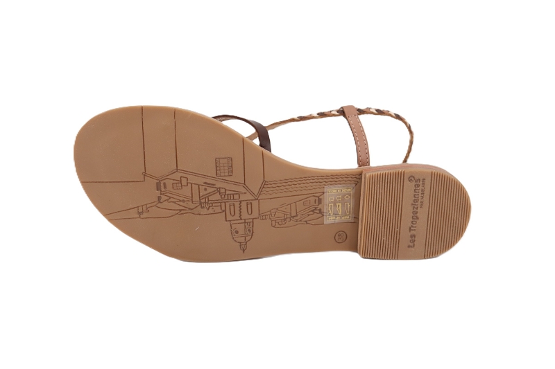 Les tropeziennes sandales nu pieds monatres marron7203803_5