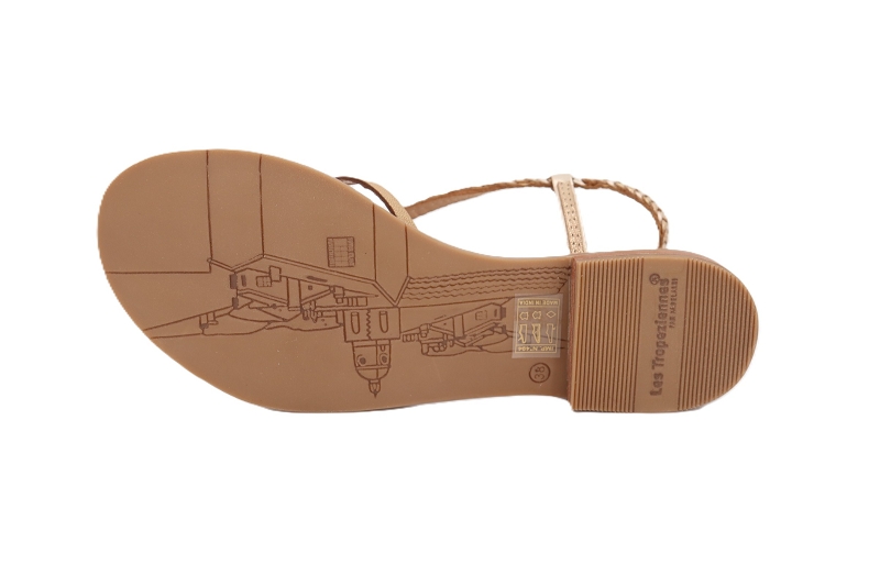 Les tropeziennes sandales nu pieds monatres dore7203804_5