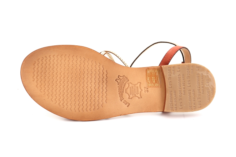 Les tropeziennes sandales nu pieds hironbuc orange7204102_5