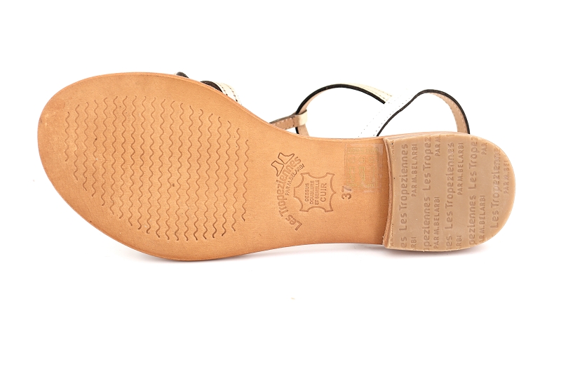 Les tropeziennes sandales nu pieds hironella blanc7204201_5
