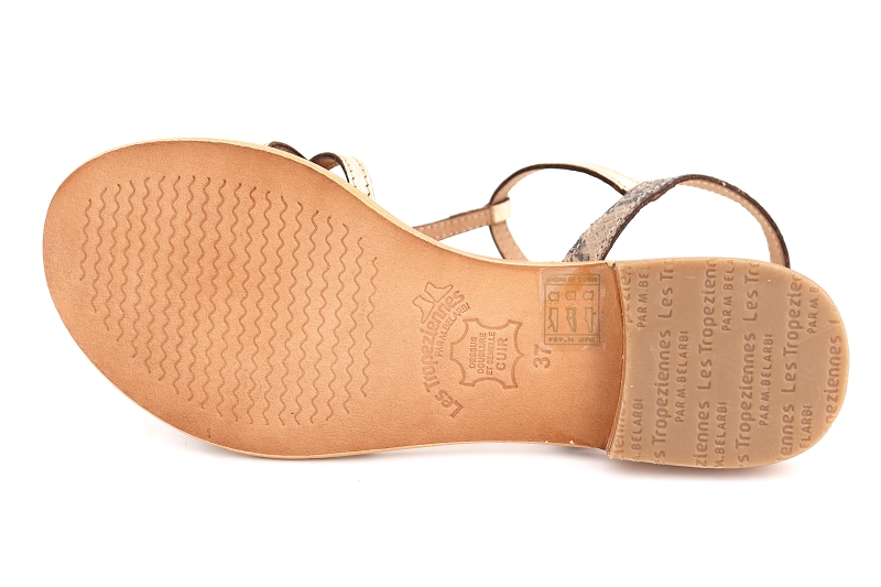 Les tropeziennes sandales nu pieds hironella beige7204202_5