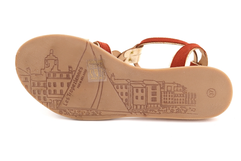 Les tropeziennes sandales nu pieds hamuc orange7204701_5