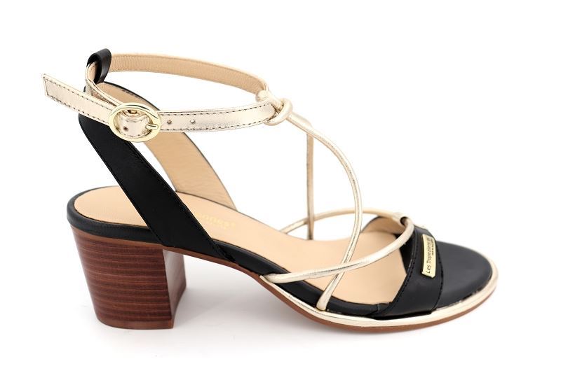 Les tropeziennes sandales nu pieds lilon noir