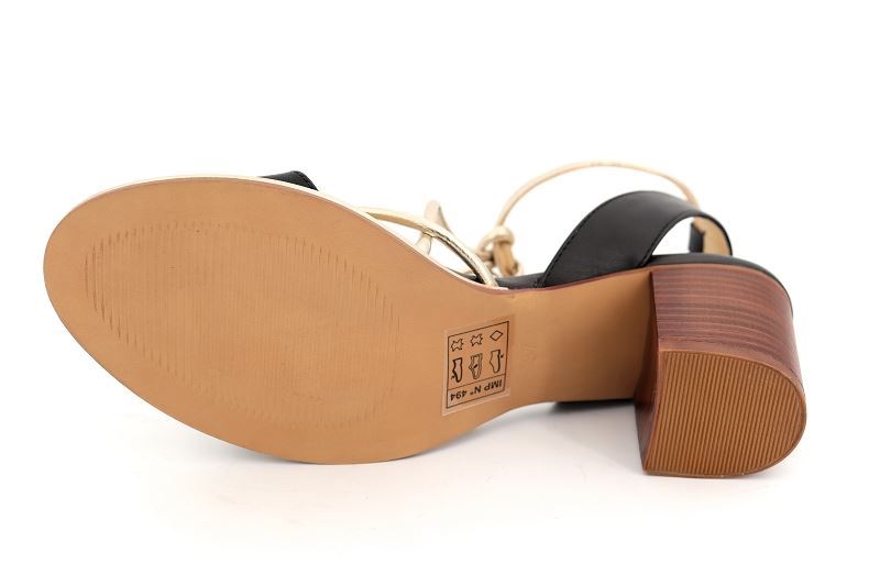 Les tropeziennes sandales nu pieds lilon noir7204802_5