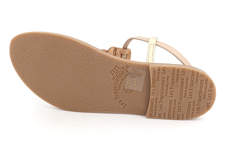 Les tropeziennes sandales nu pieds hodin beige7205201_5