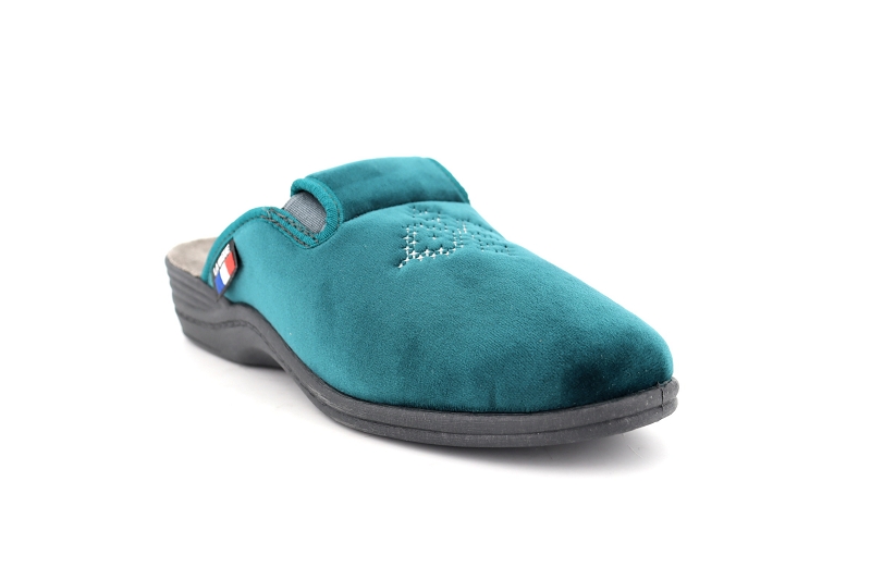 La vague chaussons pantoufles grevin vert7400202_2