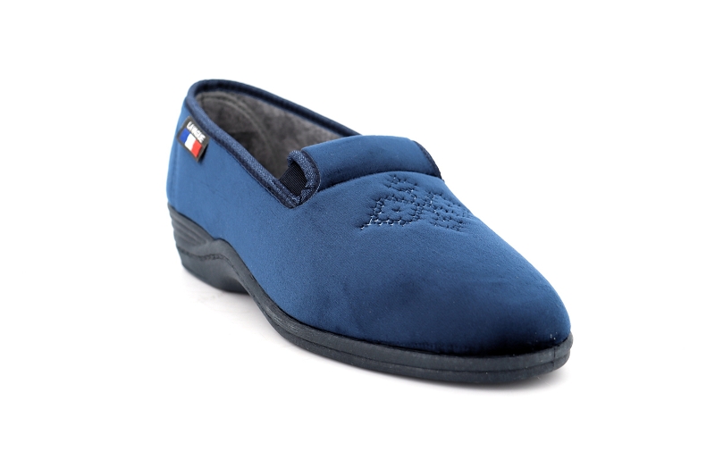La vague chaussons pantoufles gretel bleu7400901_2