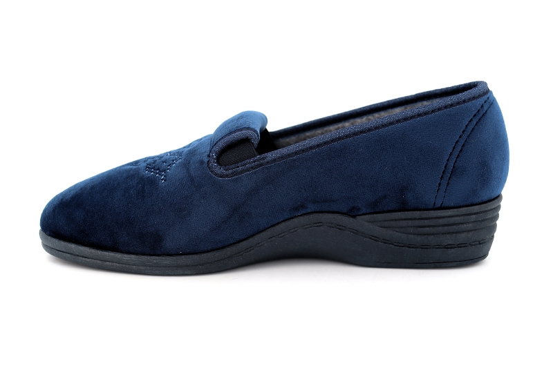 La vague chaussons pantoufles gretel bleu7400901_3