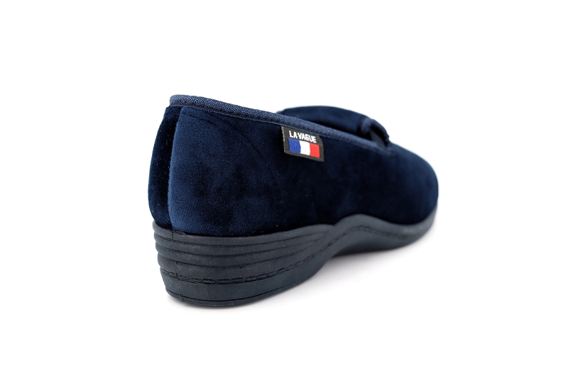 La vague chaussons pantoufles gretel bleu7400901_4