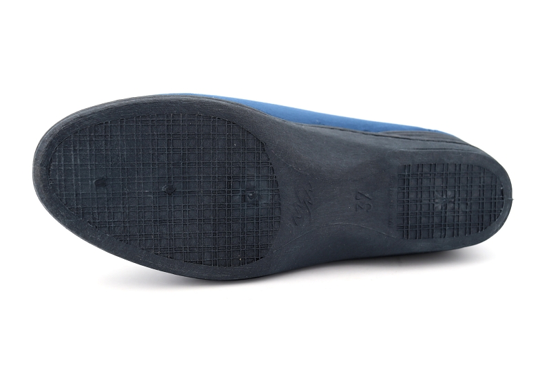 La vague chaussons pantoufles gretel bleu7400901_5